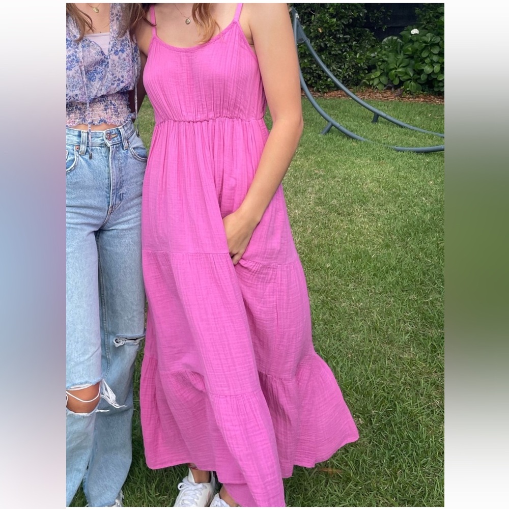 Xirena cotton gauze maxi dress